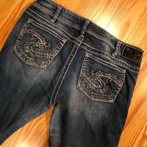 Suki Silver jeans W32” L30”